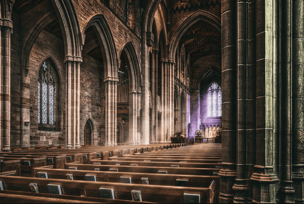 Gereja tua Tempat Menginap